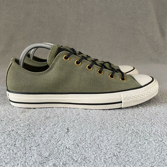 Converse Shoes Mens 8 Green All Star Low Top Sneakers 153810C